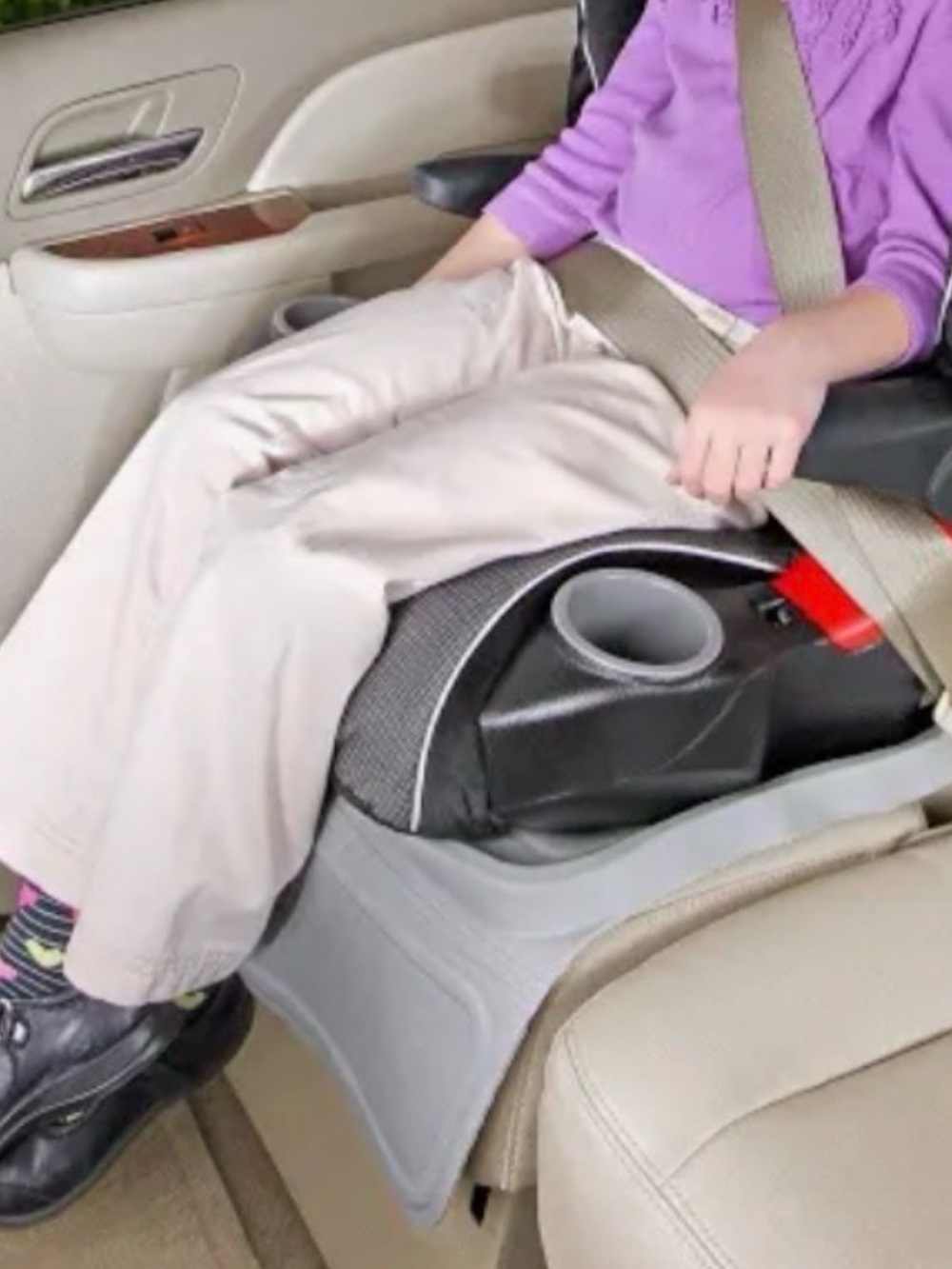Britax Gray Rubber Car seat Mats - Set of 2